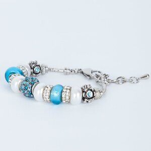 Individuality Beads Sterling Silver Bracelet